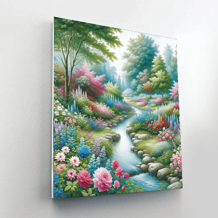 Peaceful Garden Retreat Paint By Numbers Kits
