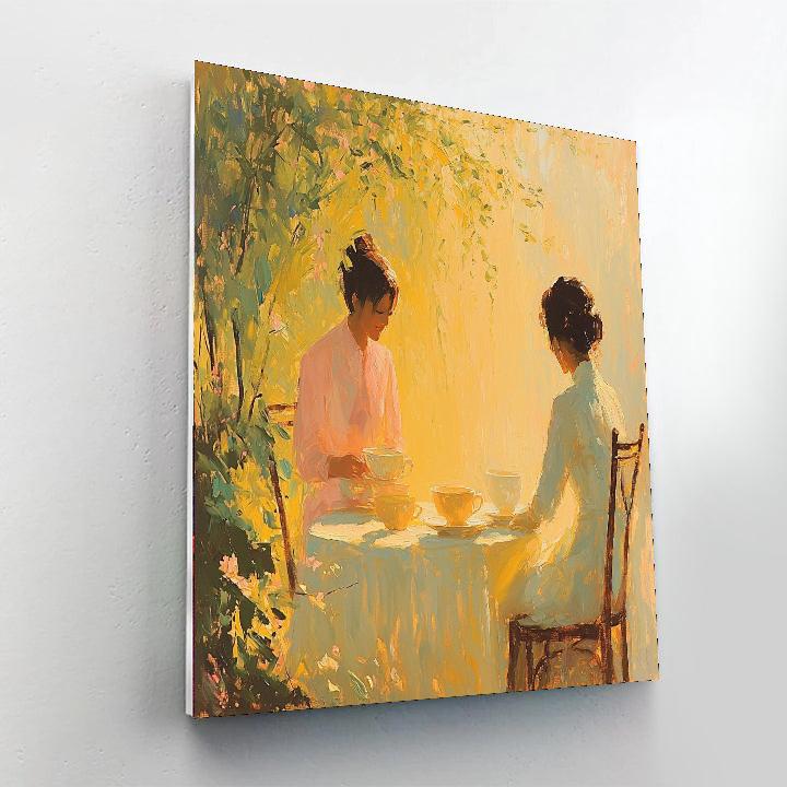 Mom's Evening Tea Paint By Number