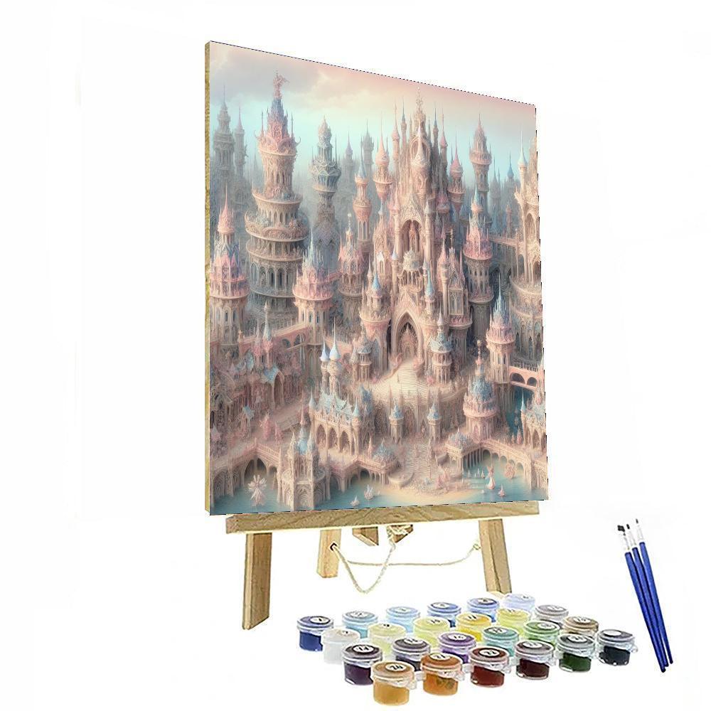 Fanciful Fairytale Kingdom Numbered Painting Kits