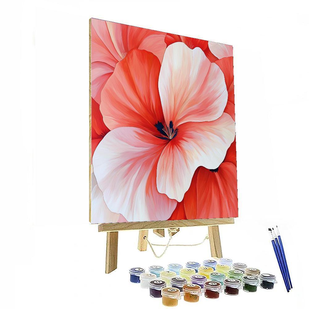 O'Keeffe Inspired Enchanted Garden Blooms  DIY Paint By Numbers