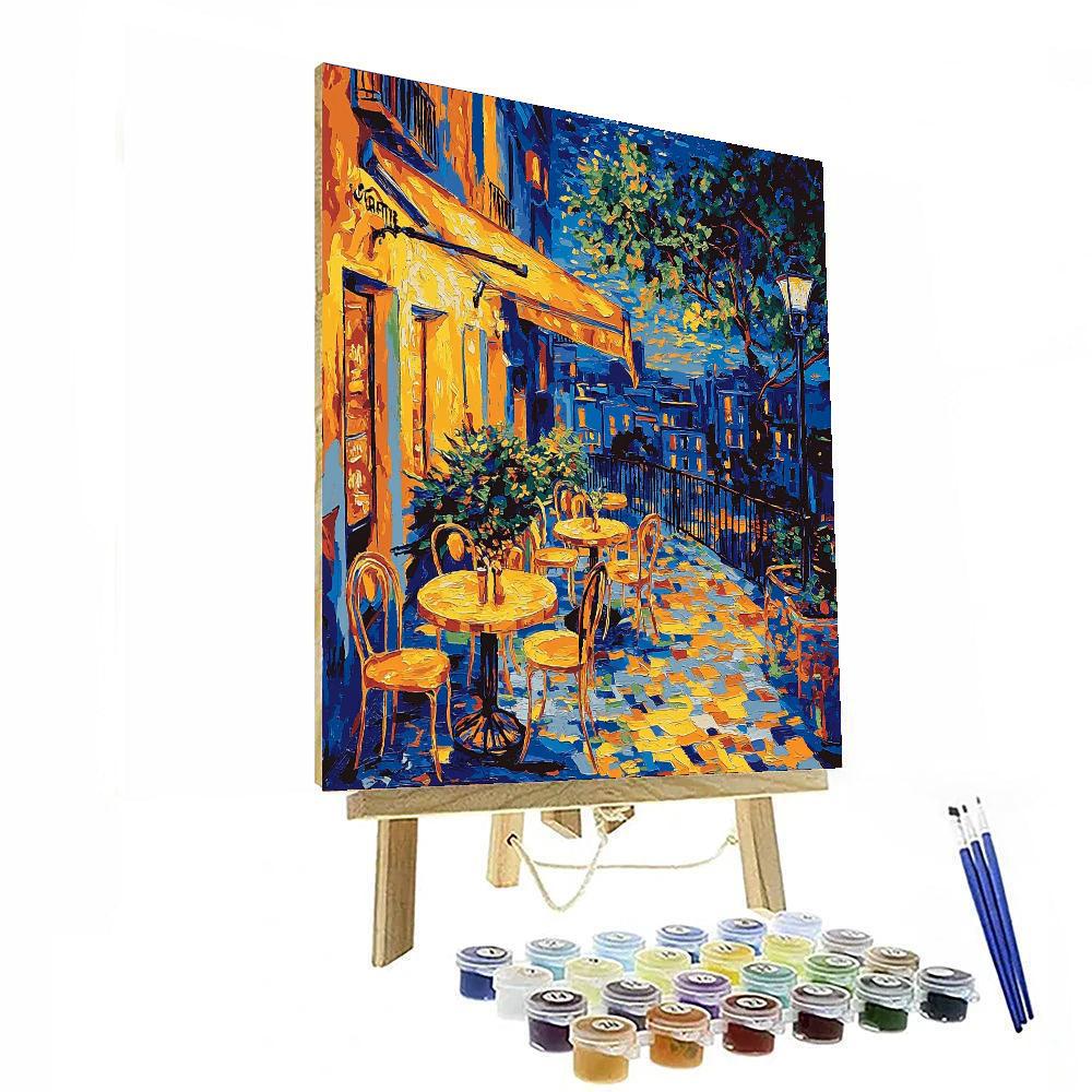 Vincent Van Gogh Inspired Café Moments  Paint By Numbers