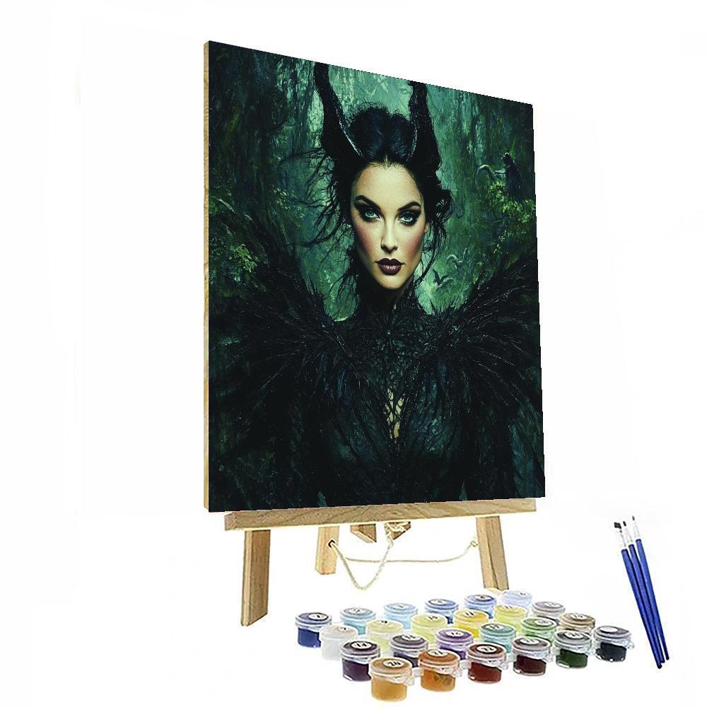 Angelina Jolie: The Warrior Princess Of Hollywood Painting Number Kit