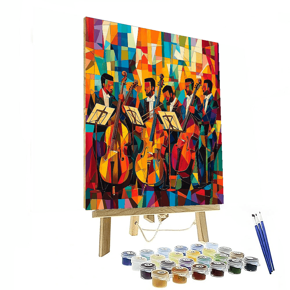 Pablo Picasso Inspired Picasso's Musical Serenade  Paint By Numbers Kits