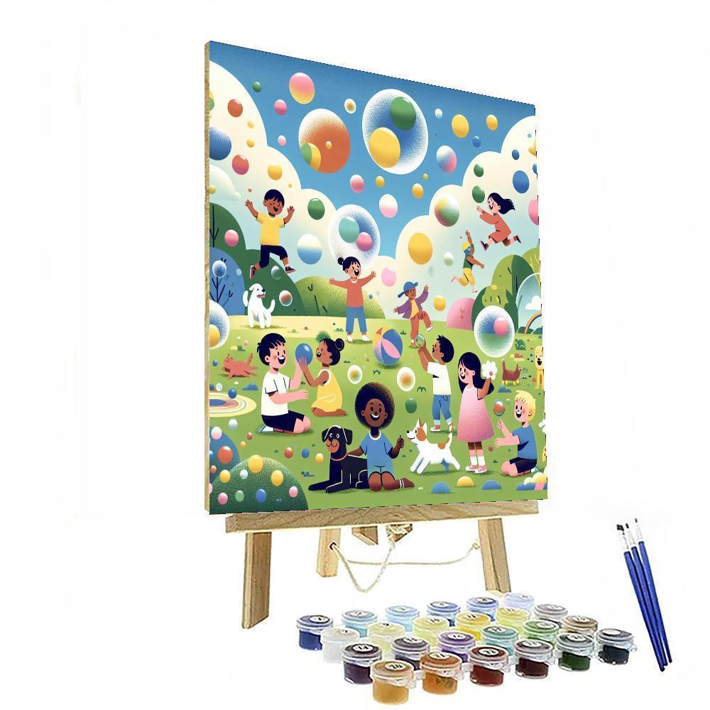 Bubble Wonderland Paint By Number