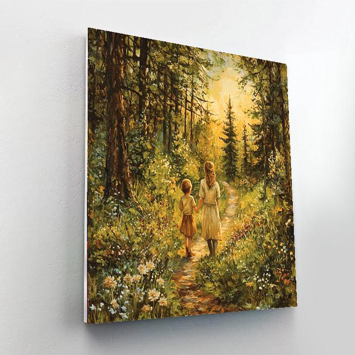 Together On The Trail Numbered Painting Kits