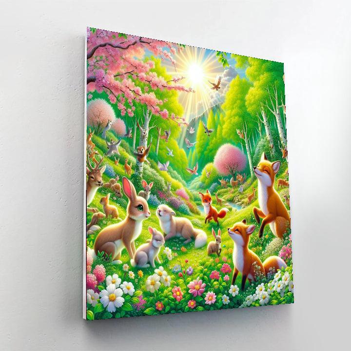 Whimsical Forest Adventures Paint By Numbers