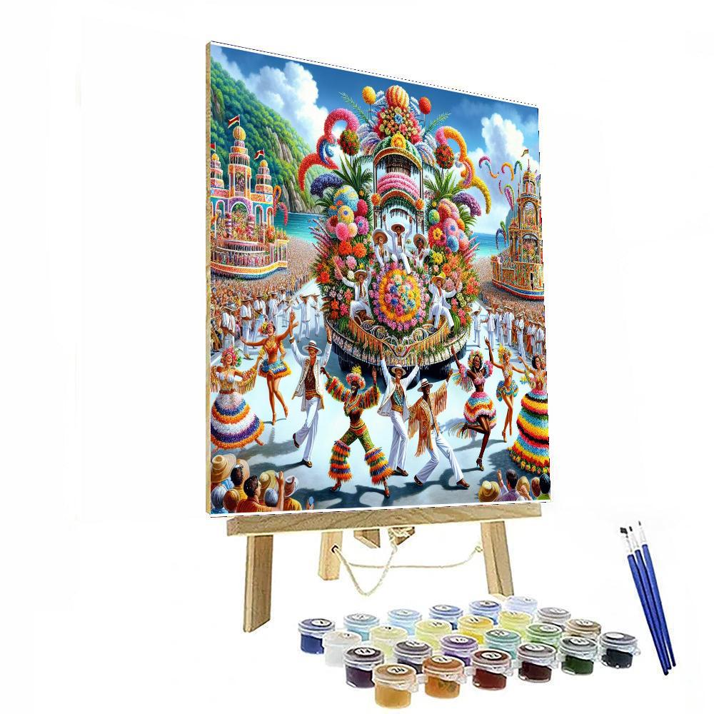 Fiesta De La Flor - Portugal Paint By Numbers Kits