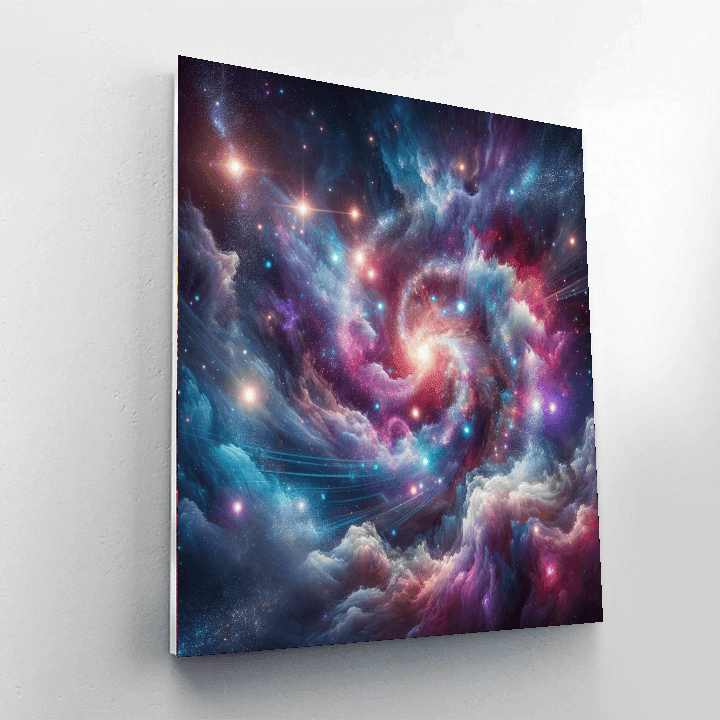 Inspirational Cosmic Journey Paint By Number