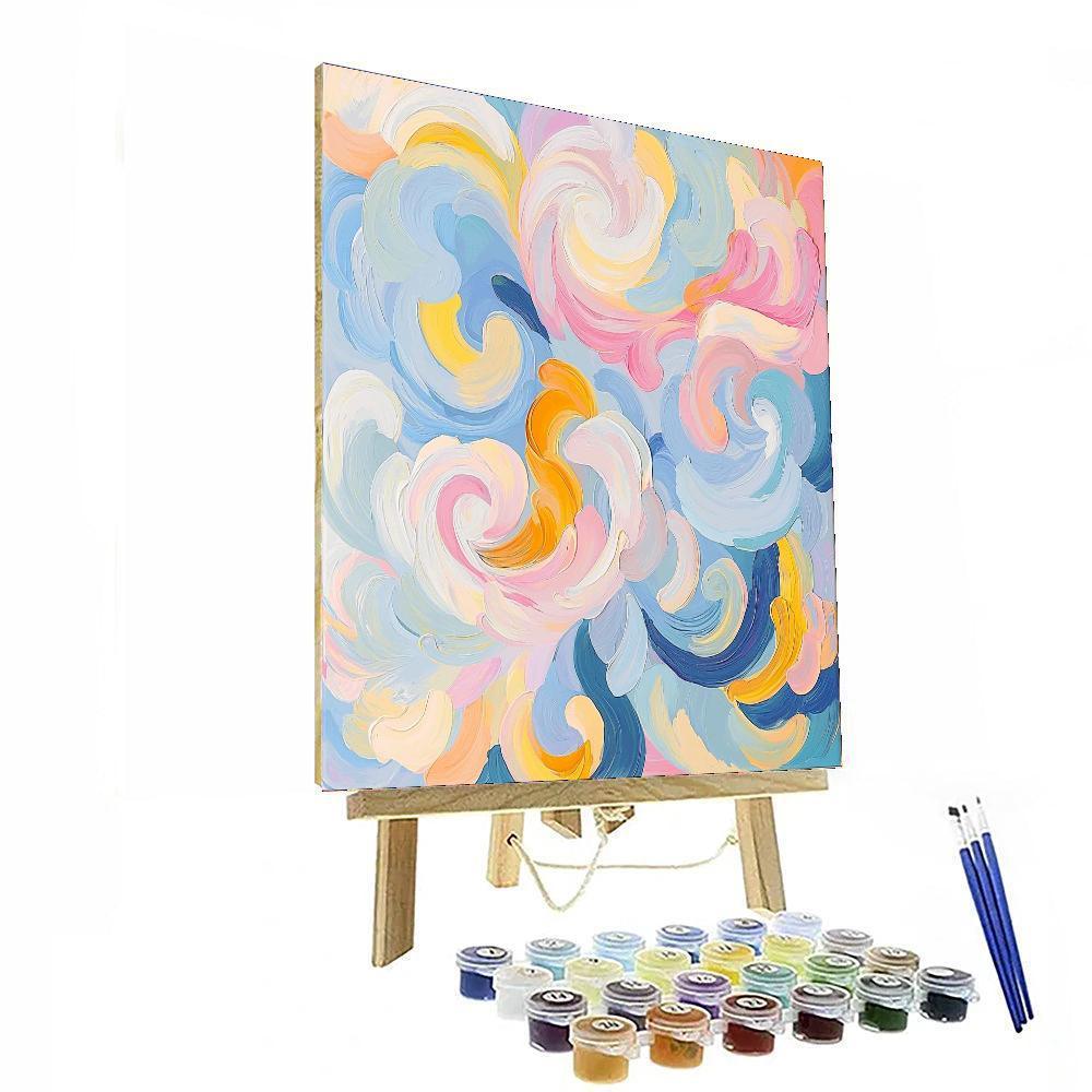 Edgar Degas Inspired Whirls Of Imagination  Painting By Numbers Kit