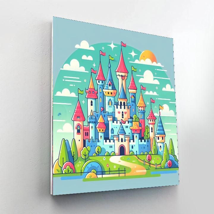 Fabulous Fairy Tale Castles Paint By Number