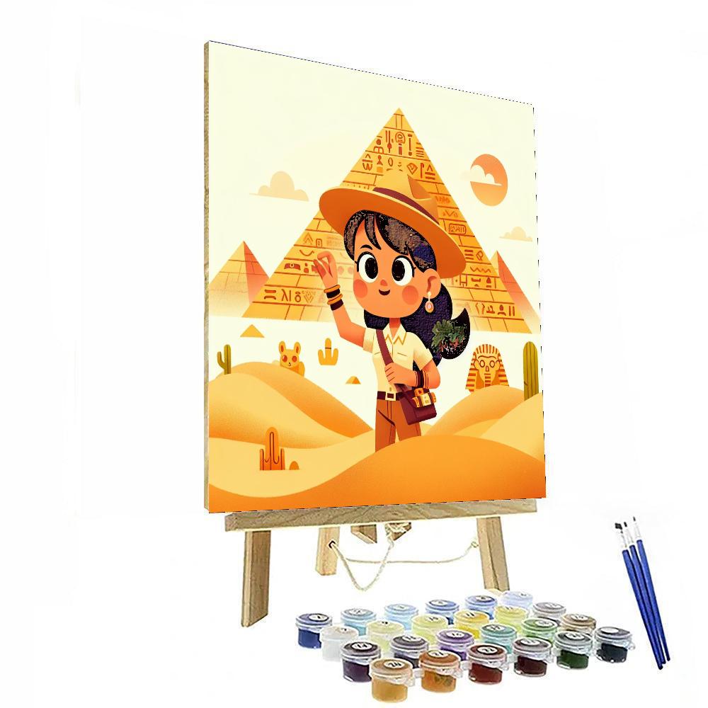 Adventure Through Egypt Numbered Painting Kits