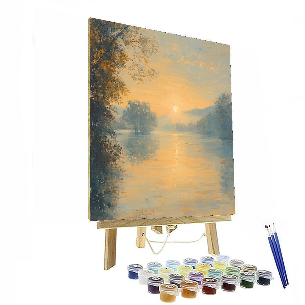 Edgar Degas Inspired Whispers Of Dawn  Paint By Numbers Kits