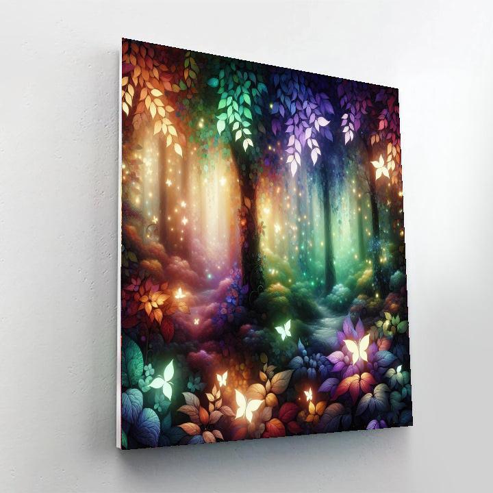 Magical Forest Realm Paint By Number