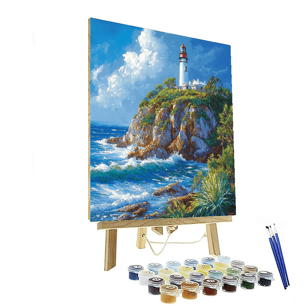 Cape Byron Lighthouse - Australia Numbered Painting Kits