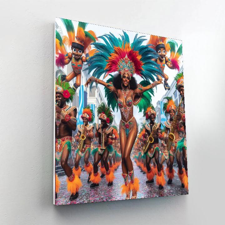 Willemstad Carnival DIY Paint By Numbers