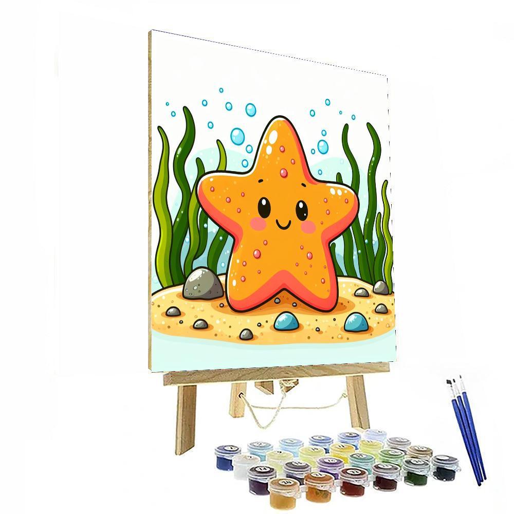 Delightful Starfish Paint By Numbers