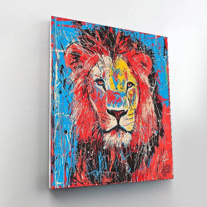 Jean-Michel Basquiat Inspired Neo-Expressionist Wildlife  DIY Paint By Numbers