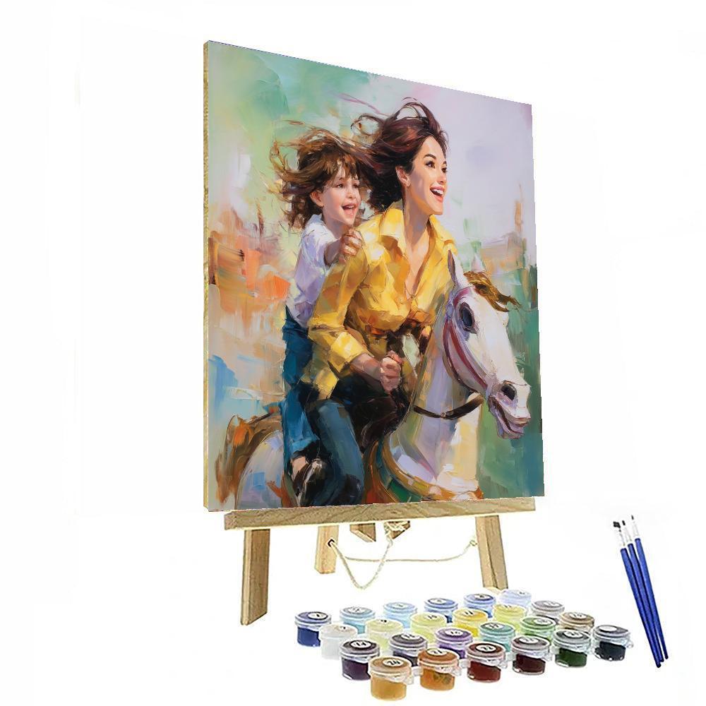 Cherished Carousel Paint By Color