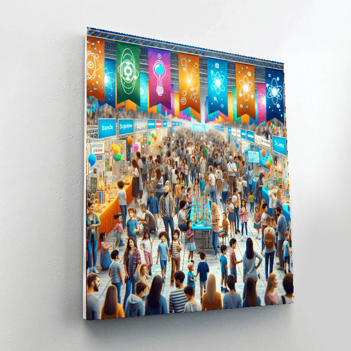 World Science Festival - United States Numbered Painting Kits