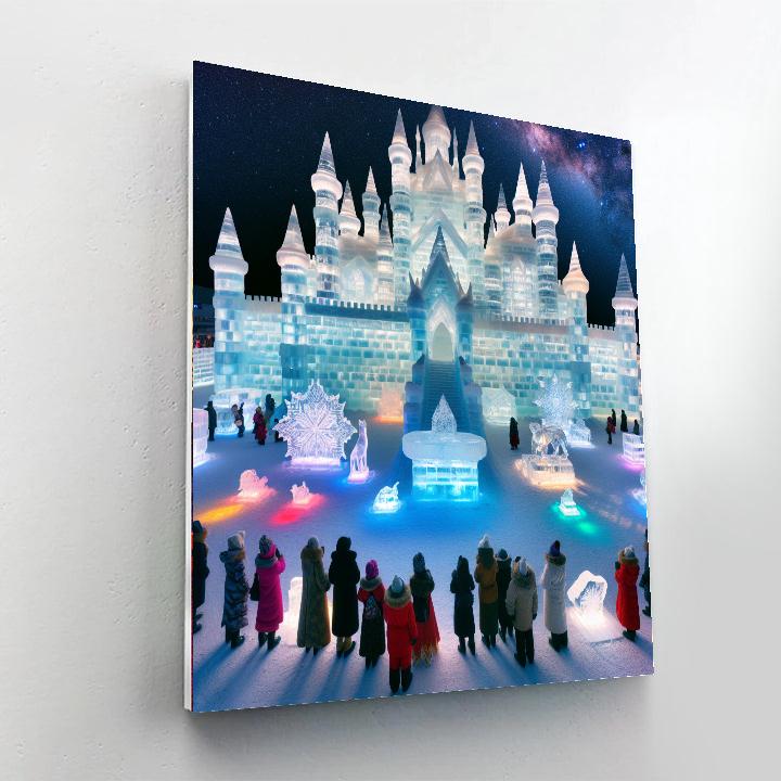 Snow And Ice Sculpture Festival - Harbin Paint By Numbers Art