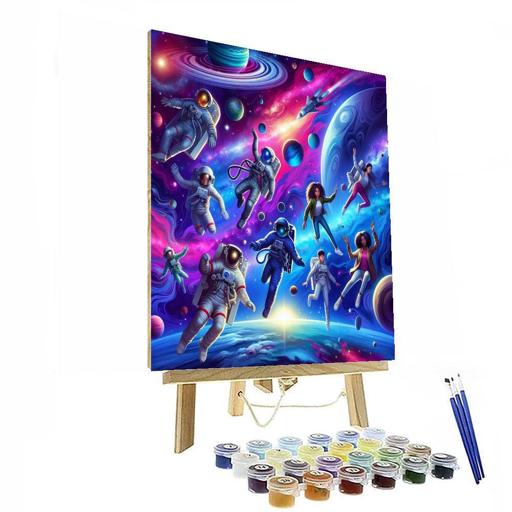 Adventure Through The Stars DIY Paint By Numbers