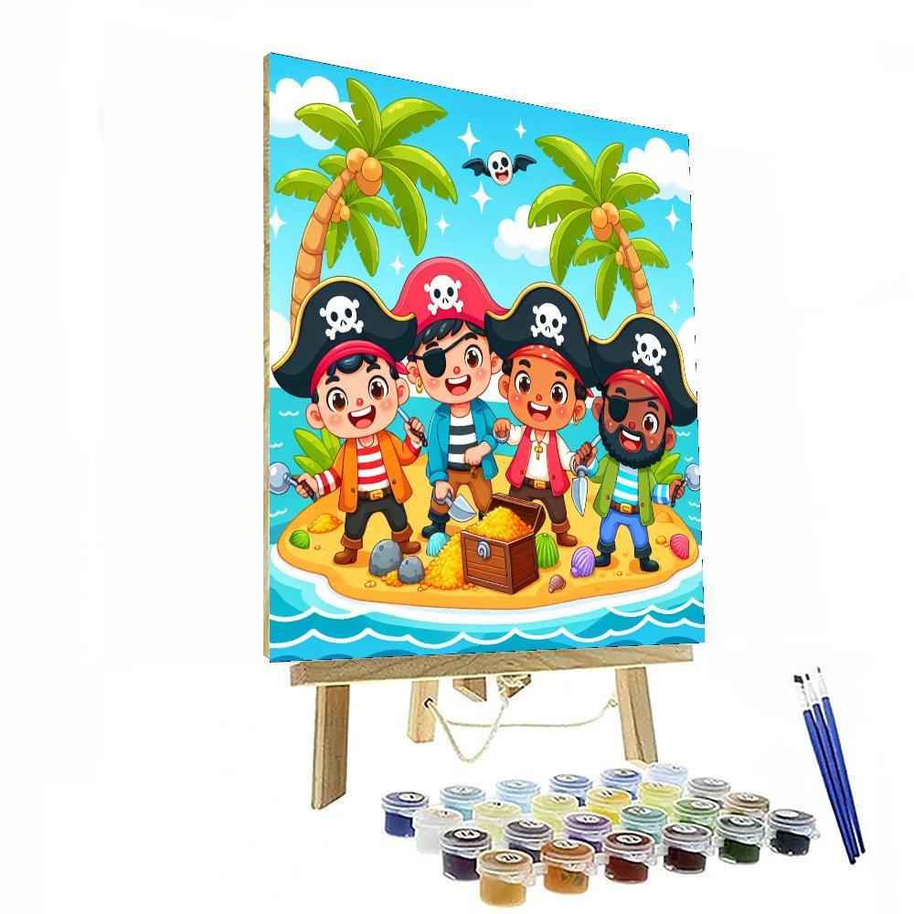 Pirate Playground Paint By Color