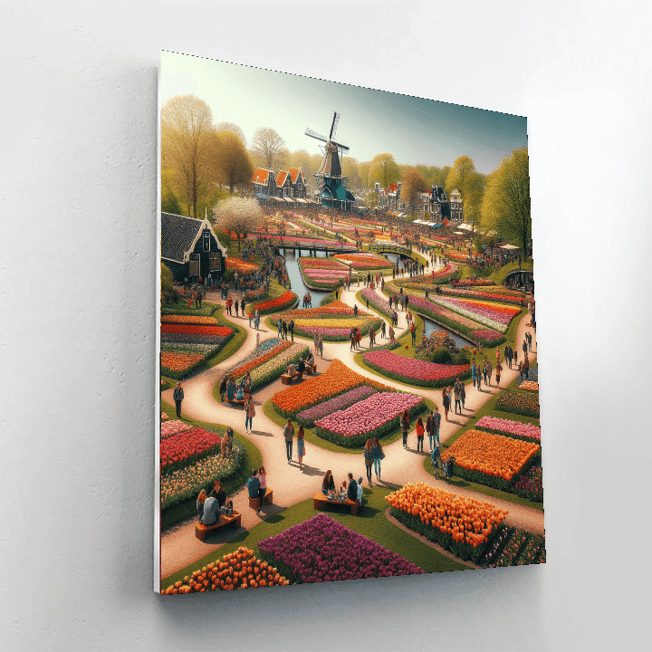 Tulip Festival - Amsterdam Paint By Number