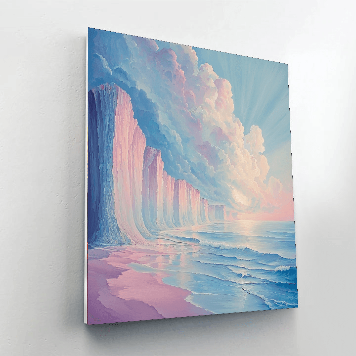 Salvador Dali Inspired Surrealist Coastal Reverie  Paint By Numbers Kits