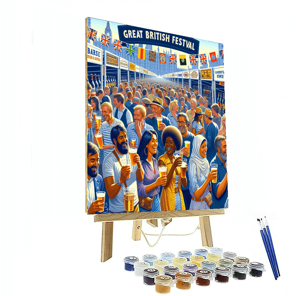 The Great British Beer Festival - United Kingdom Paint By Number