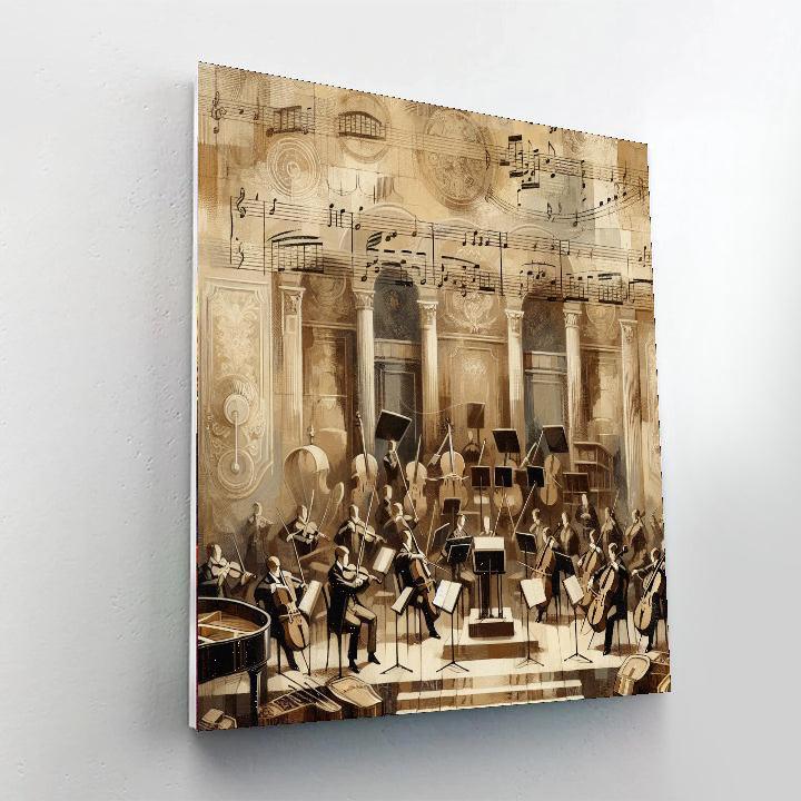 Classical Music Harmony Painting By Numbers Kit