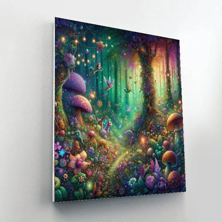 Enchanting Magic Forest Paint By Numbers Kits