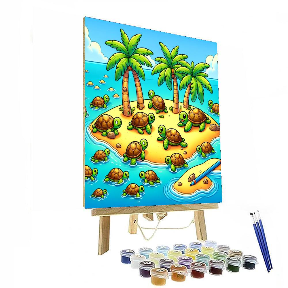 Turtle Island Expedition Paint By Numbers