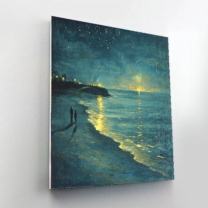 James McNeill Whistler Inspired Tidal Twilight Tranquility  Painting By Numbers Kit