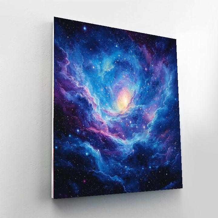 Paul Cézanne Inspired Stellar Reflections  Paint By Numbers Kits