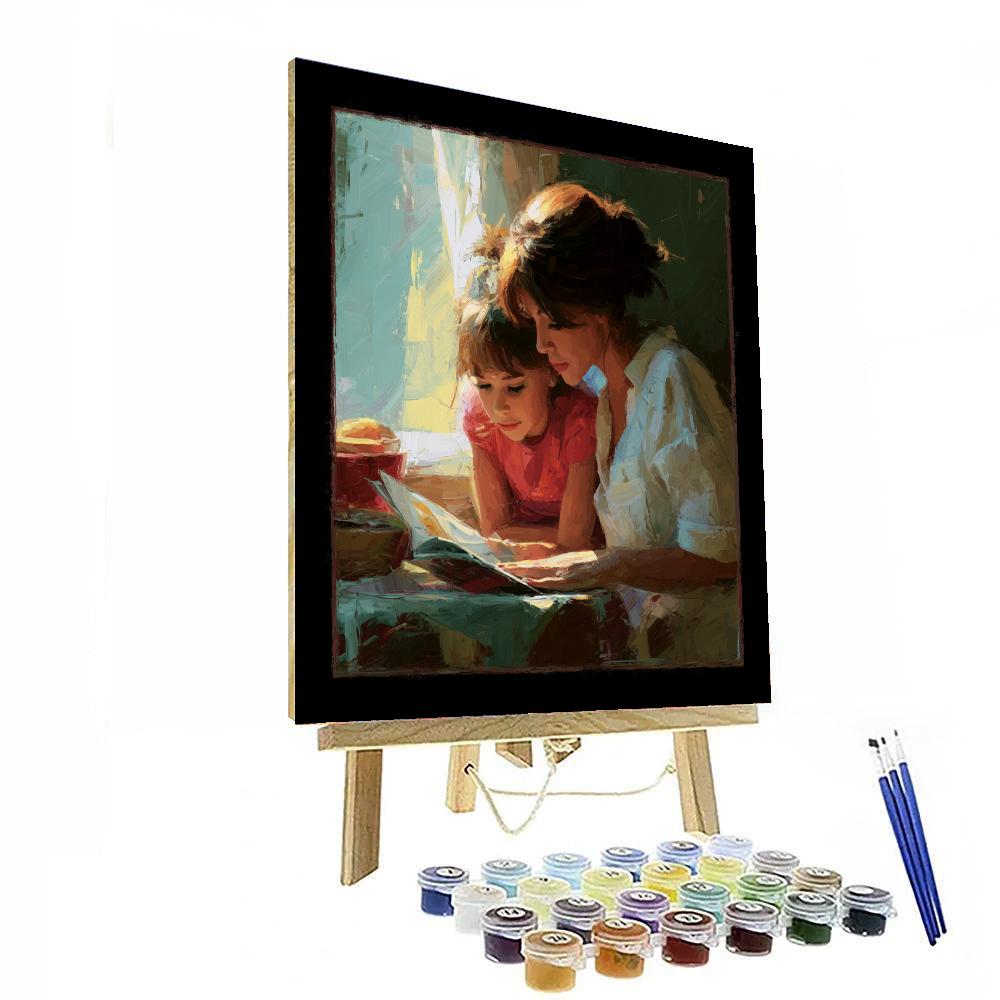 A Sweet Moment In Time Paint By Number