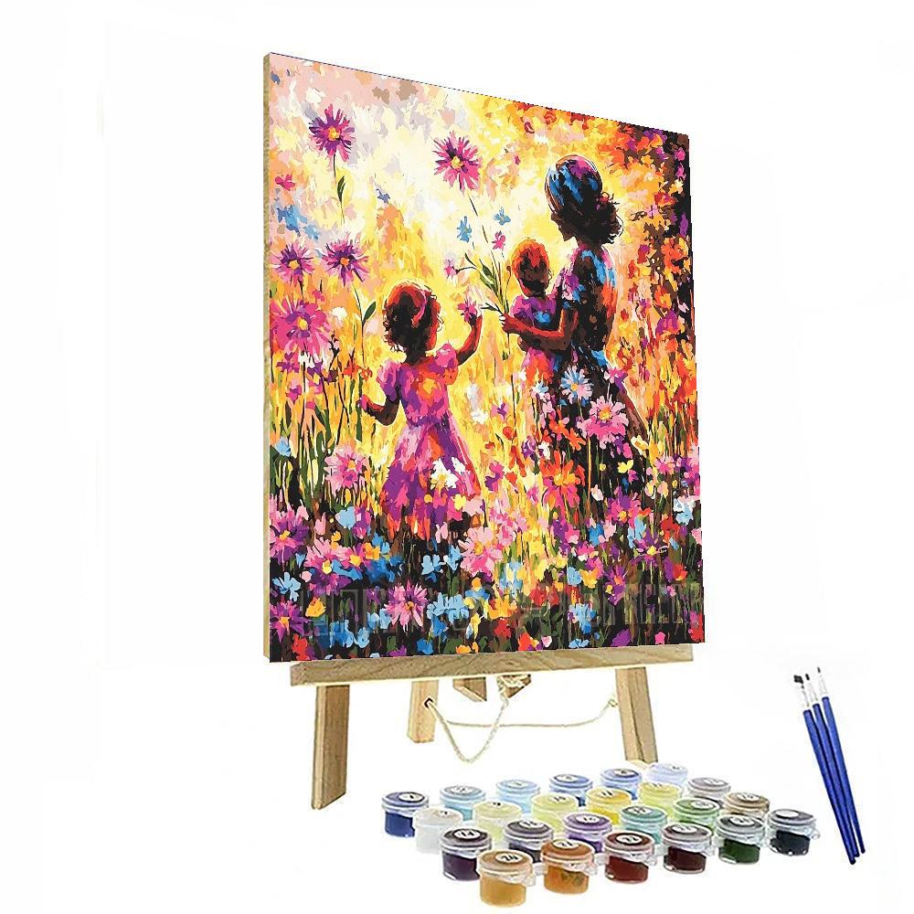 Mother's Garden Of Love Paint By Number
