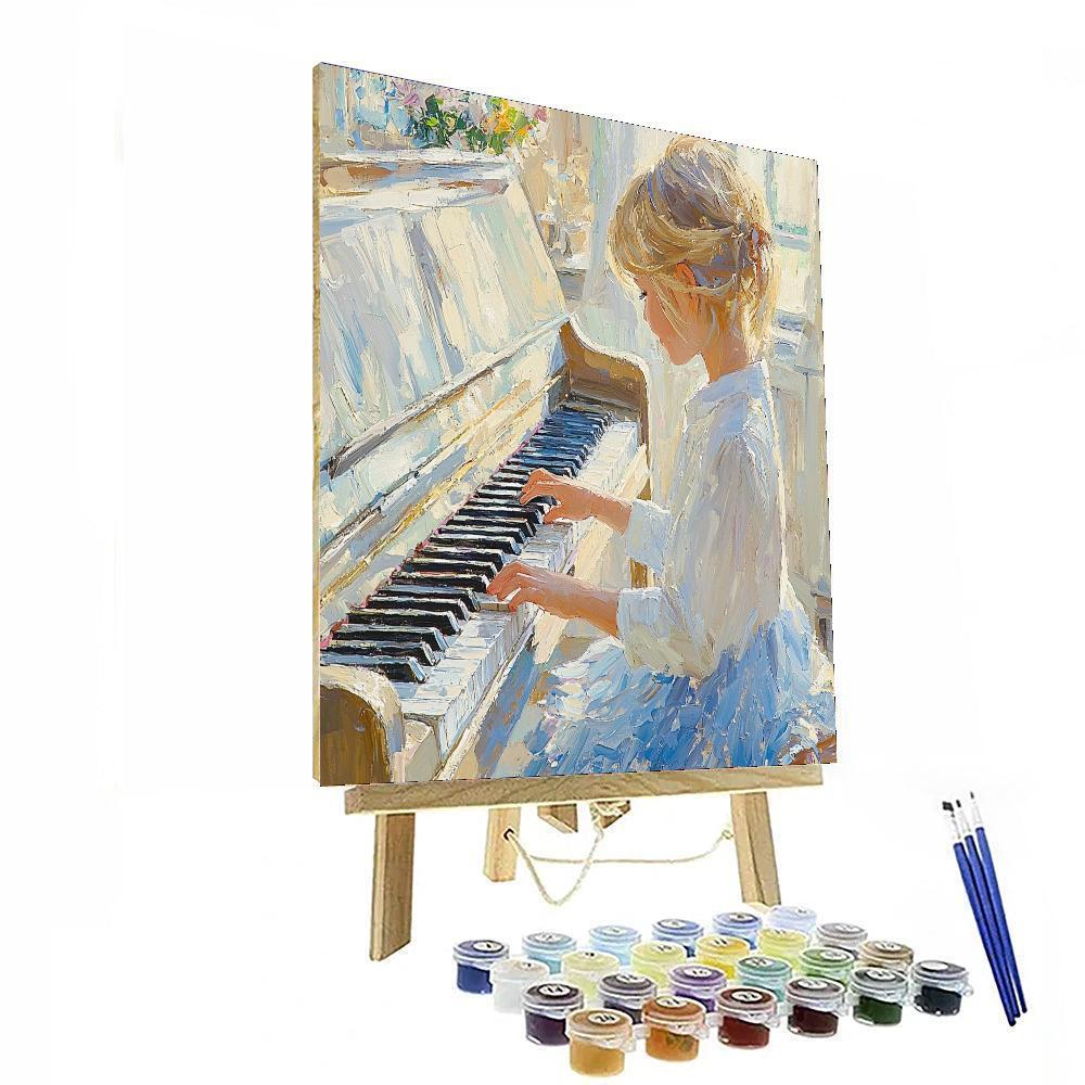 Mom's Gentle Melody Paint By Number