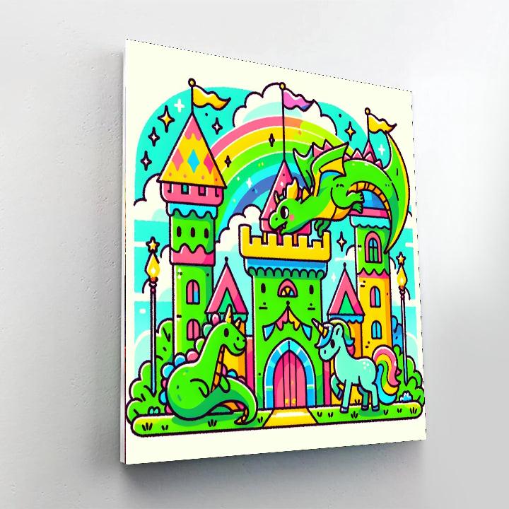 Magic Kingdom Tale Paint By Numbers Art