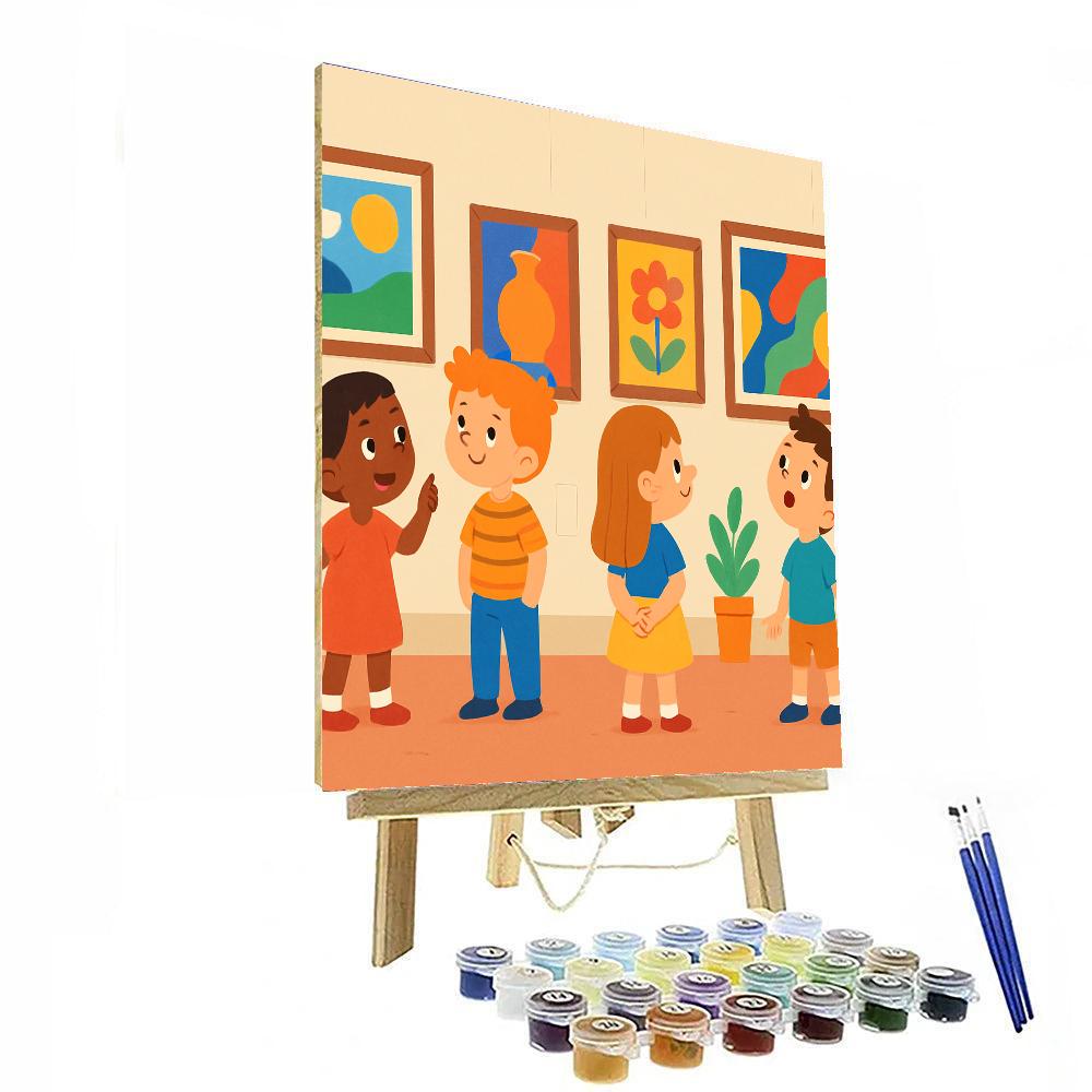 Art Gallery Adventure Paint By Number