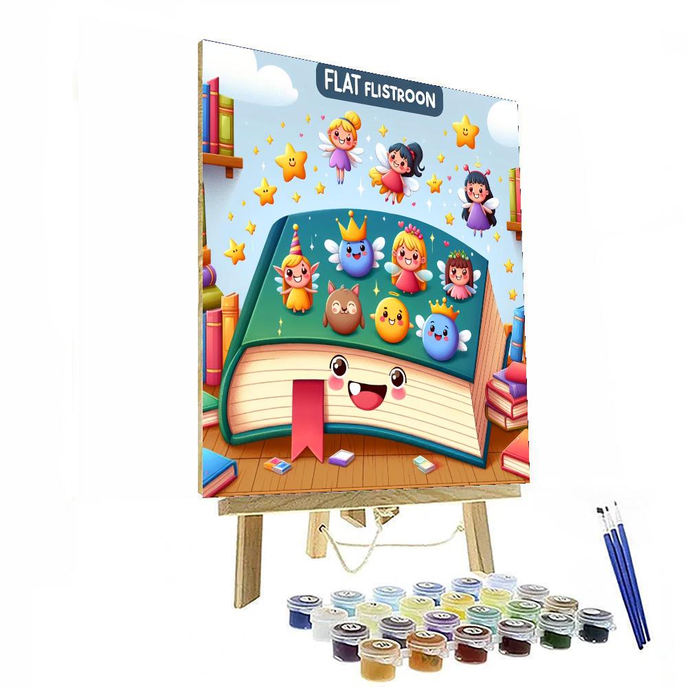 Magic In The Library Painting By Numbers Kit