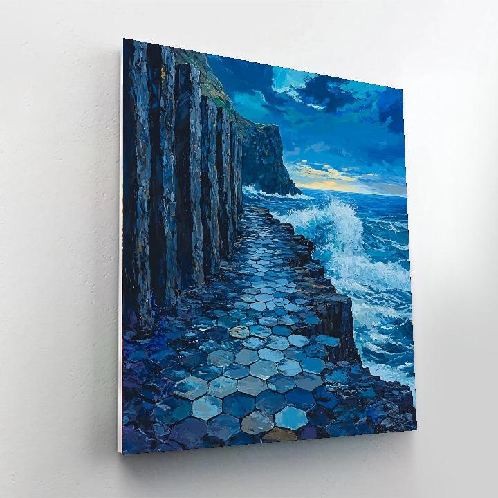 Giant's Causeway - Antrim, Northern Ireland DIY Paint By Numbers