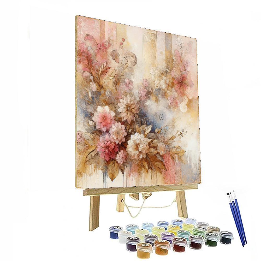 Bohemian Blossom Dream Numbered Painting Kits