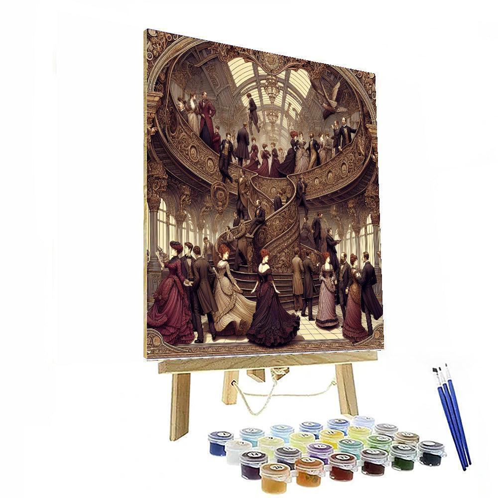 Victorian Era Elegance - DIY Painting By Numbers Kit – Artistry Rack