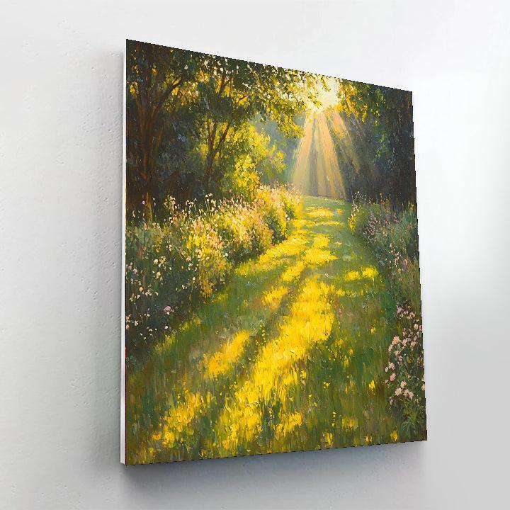 Edgar Degas Inspired Dances Of Dappled Light  Painting By Numbers Kit