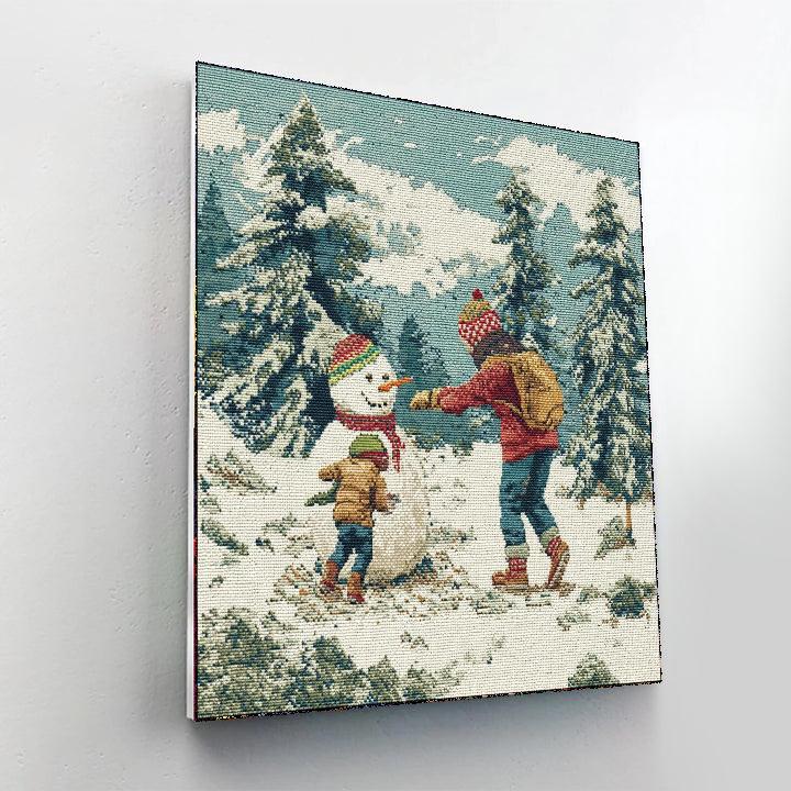Winter Wonderland Memories Paint By Numbers Kits