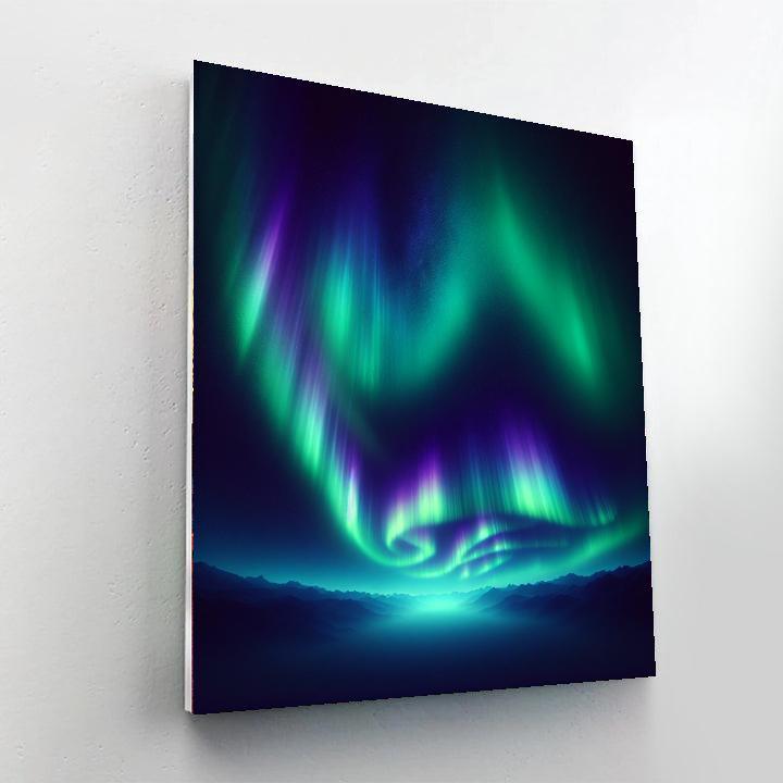 Dancing Aurora Paint By Numbers Kits