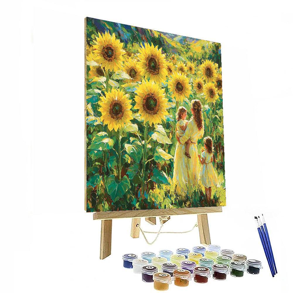 Harmonious Blooms Paint By Numbers