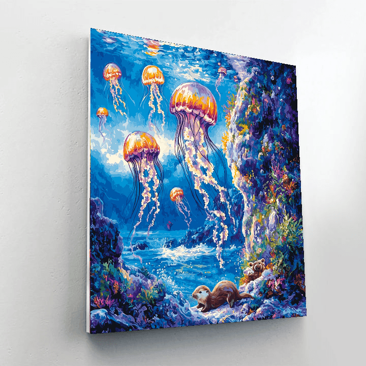 Monterey Bay Aquarium - California Paint By Numbers Kits