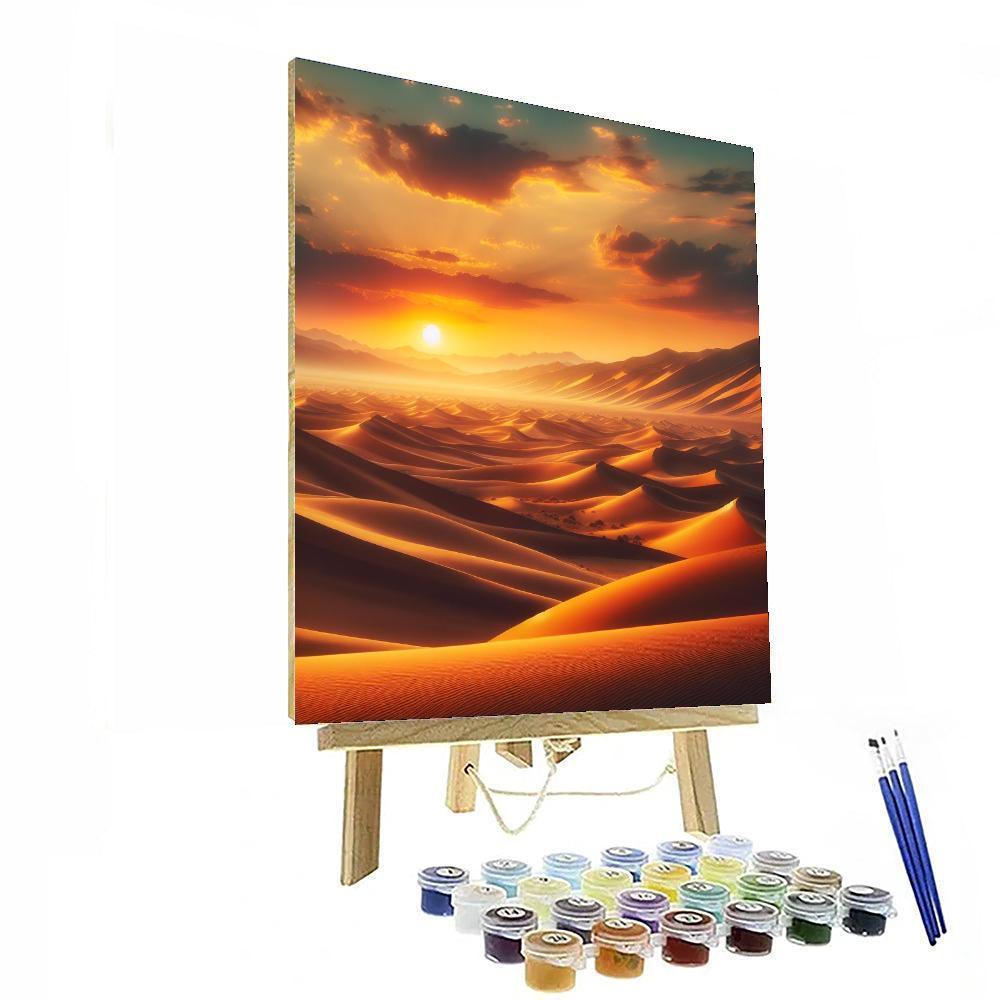 Majestic Desert Dunes Paint By Numbers
