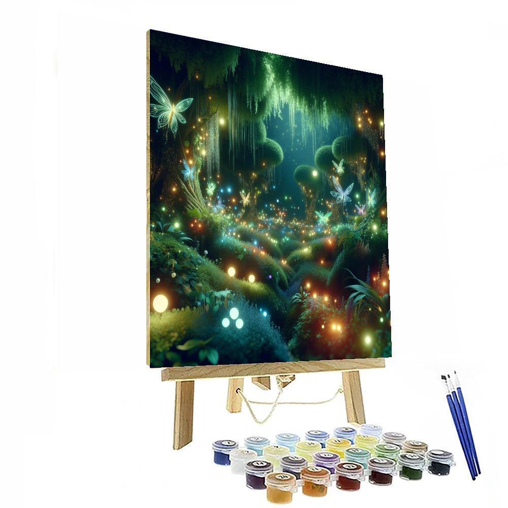Mystical Fairy Grove Paint By Numbers